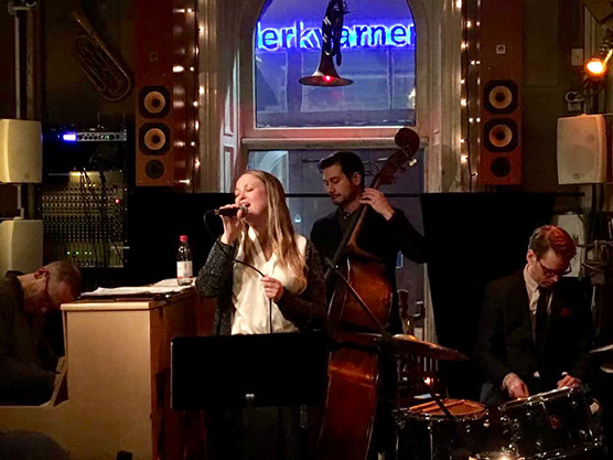 Katarina Jältfors Quartet på Glenn Miller Café